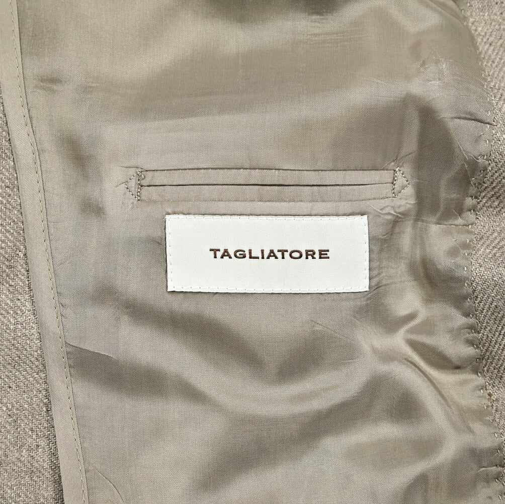 25SS TAGLIATORE シルク100% 6Bダブルテーラードジャケット / 1SVS20K|416223|GUARDAROBA MILANO OFFICIAL STORE