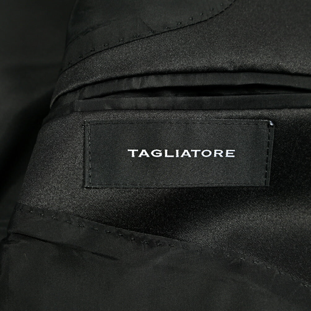 25SS TAGLIATORE ストレッチウール 1Bシングルタキシードジャケット / KFBRMARLY|416240|GUARDAROBA MILANO OFFICIAL STORE