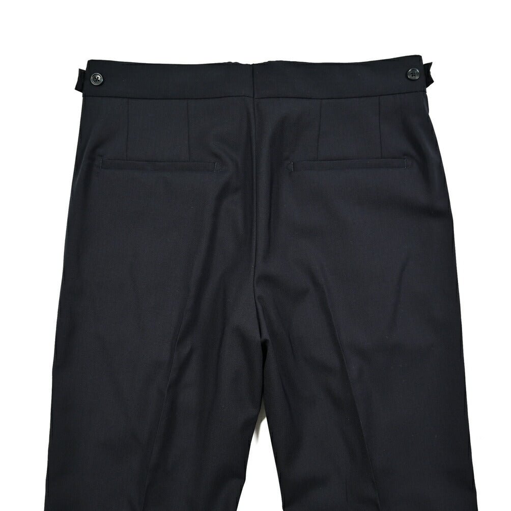 25SS TAGLIATORE ストレッチウール ワンタックベルトレススラックス / P - BRANDON|416311|GUARDAROBA MILANO OFFICIAL STORE