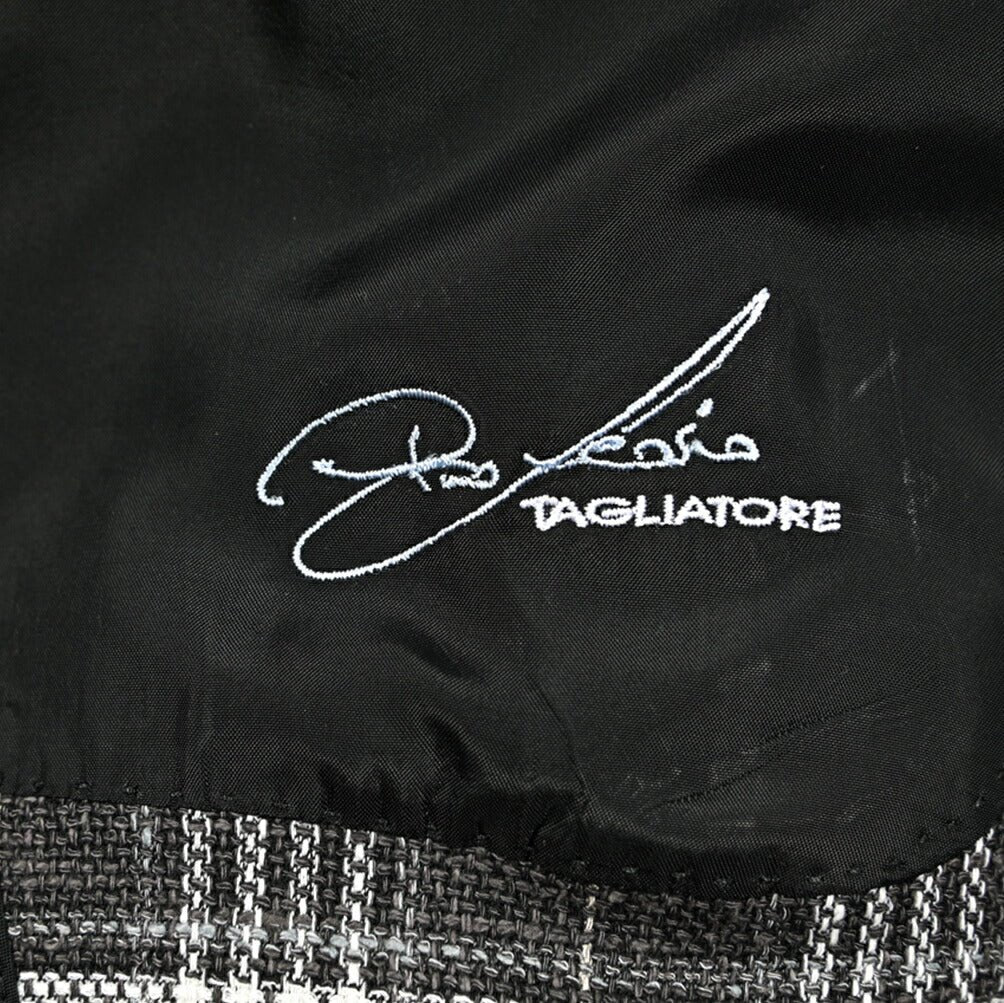 25SS TAGLIATORE PINO LERARIO ウールシルクコットン 2Bシングルワイドラペルテーラードジャケット / G - PL22K / Exclusive Garment|416262|GUARDAROBA MILANO OFFICIAL STORE