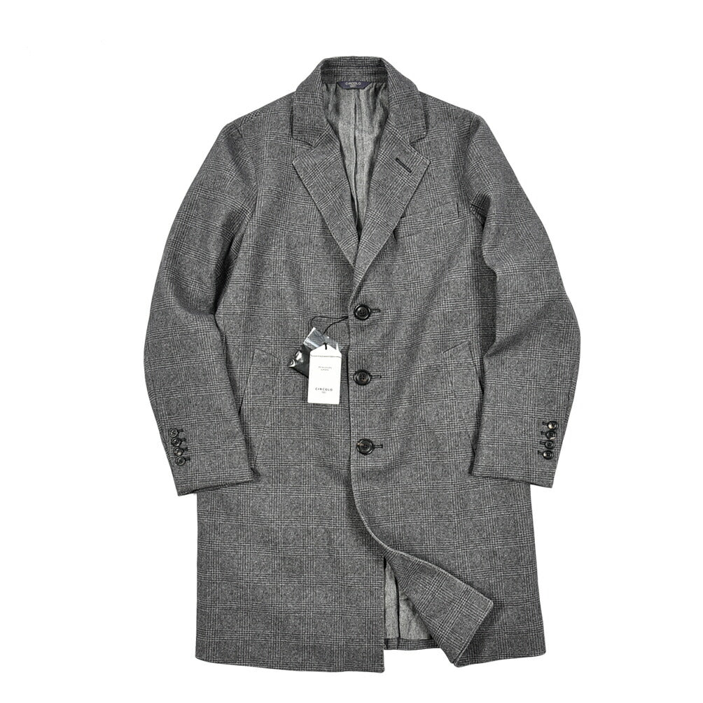 SALE|CIRCOLO 1901 コットンジャージー 3Bシングルチェスターコート|410826 - 46|GUARDAROBA MILANO OFFICIAL STORE