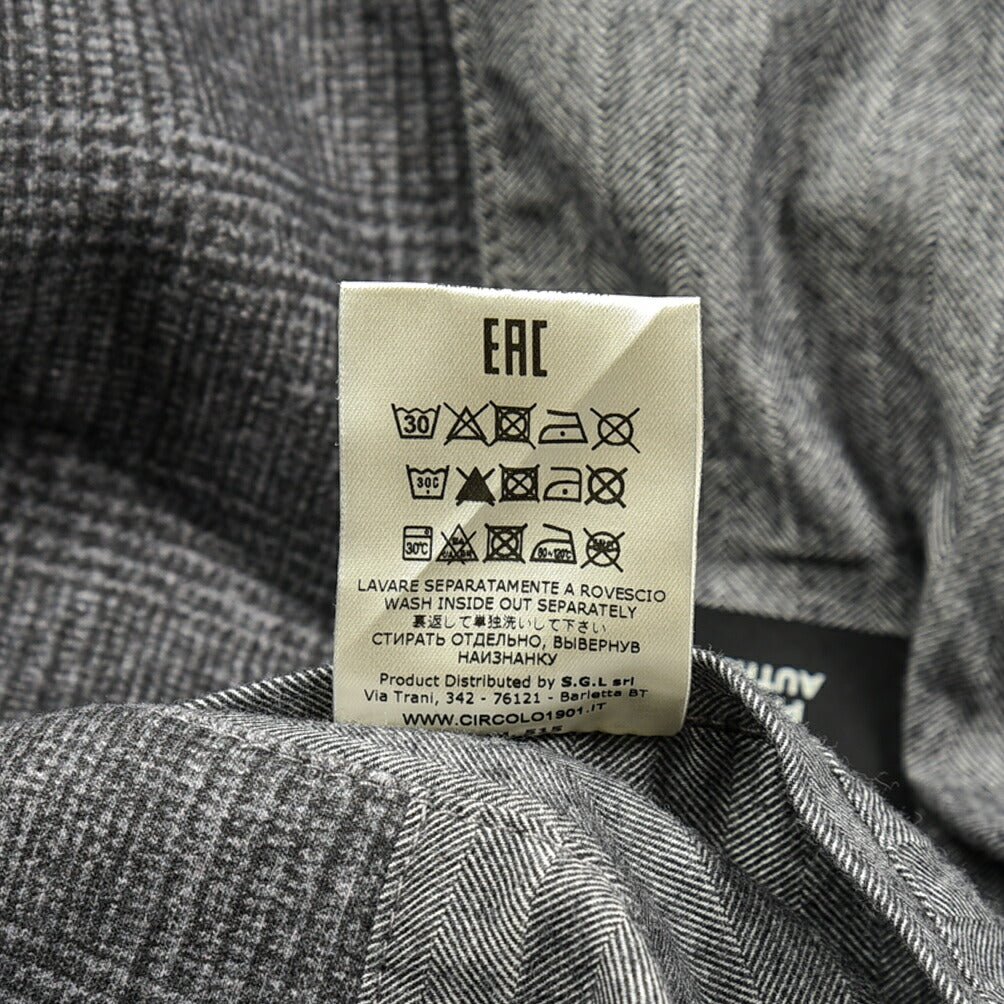 SALE|CIRCOLO 1901 コットンジャージー 3Bシングルチェスターコート|410826 - 46|GUARDAROBA MILANO OFFICIAL STORE