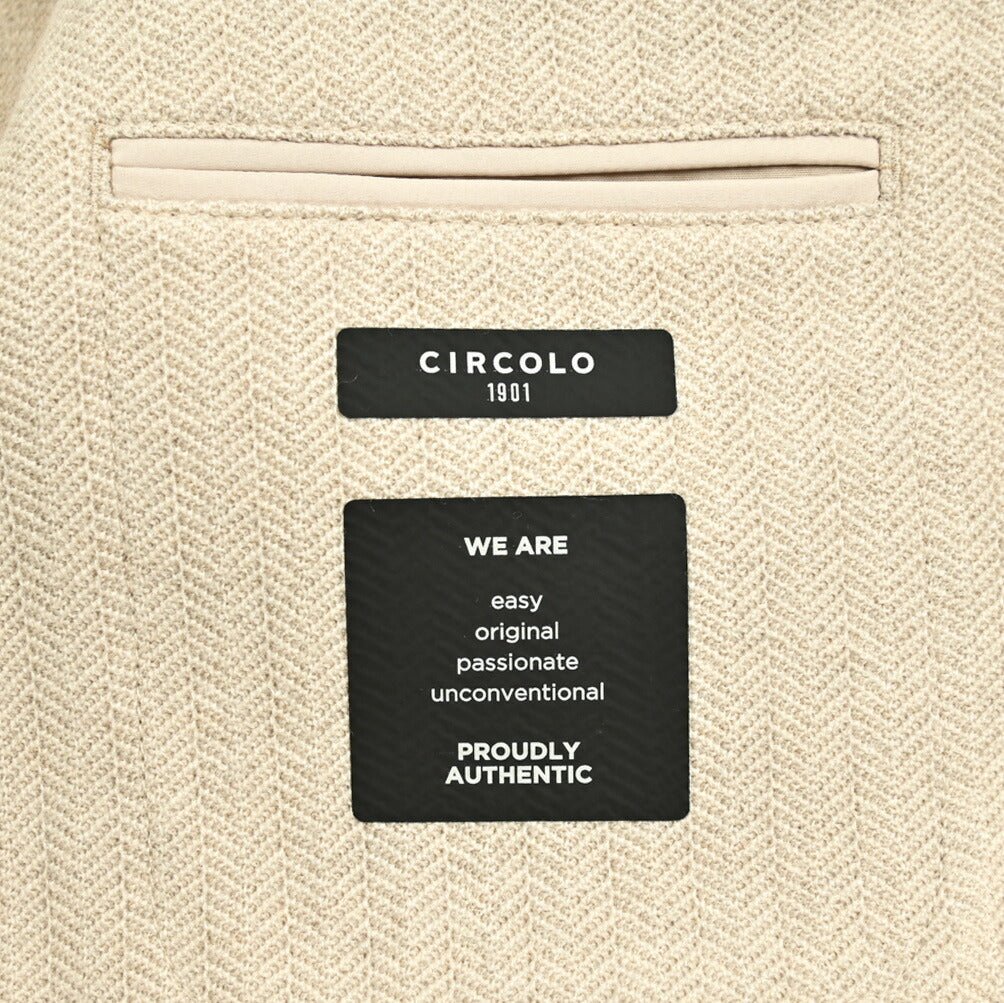 SALE|CIRCOLO 1901 ヴァージンウール100% 2Bシングルテーラードジャケット|413006 - 44|GUARDAROBA MILANO OFFICIAL STORE