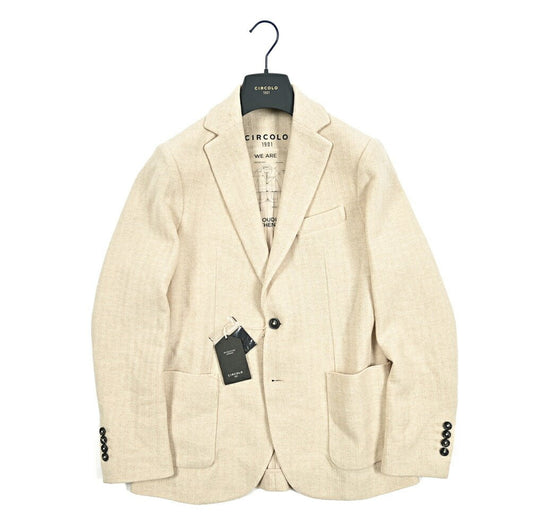 SALE|CIRCOLO 1901 ヴァージンウール100% 2Bシングルテーラードジャケット|413006 - 44|GUARDAROBA MILANO OFFICIAL STORE