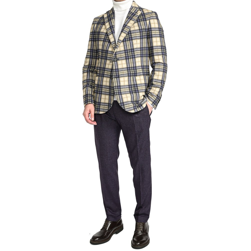 SALE|CIRCOLO 1901 コットンフリース 2Bシングルテーラードジャケット|408568 - 46|GUARDAROBA MILANO OFFICIAL STORE