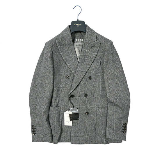 SALE|CIRCOLO 1901 コットンフリース 6Bダブルテーラードジャケット(セットアップ対応)|408551 - 44|GUARDAROBA MILANO OFFICIAL STORE