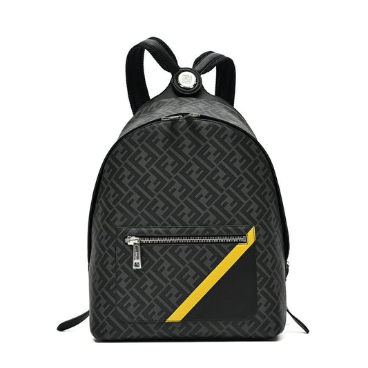 FENDI ダイアゴナルフェンディキオードミディアム FFキャンバスバックパック|410815|GUARDAROBA MILANO OFFICIAL STORE