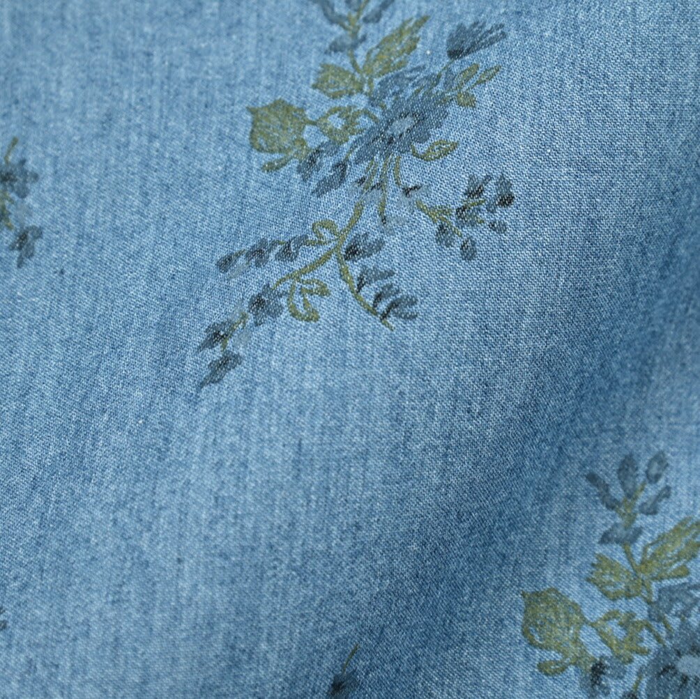 24 - 25AW ORIAN DENIM DIVISION コットン100% ホリゾンタルカラーデニムシャツ|GUARDAROBA MILANO OFFICIAL STORE