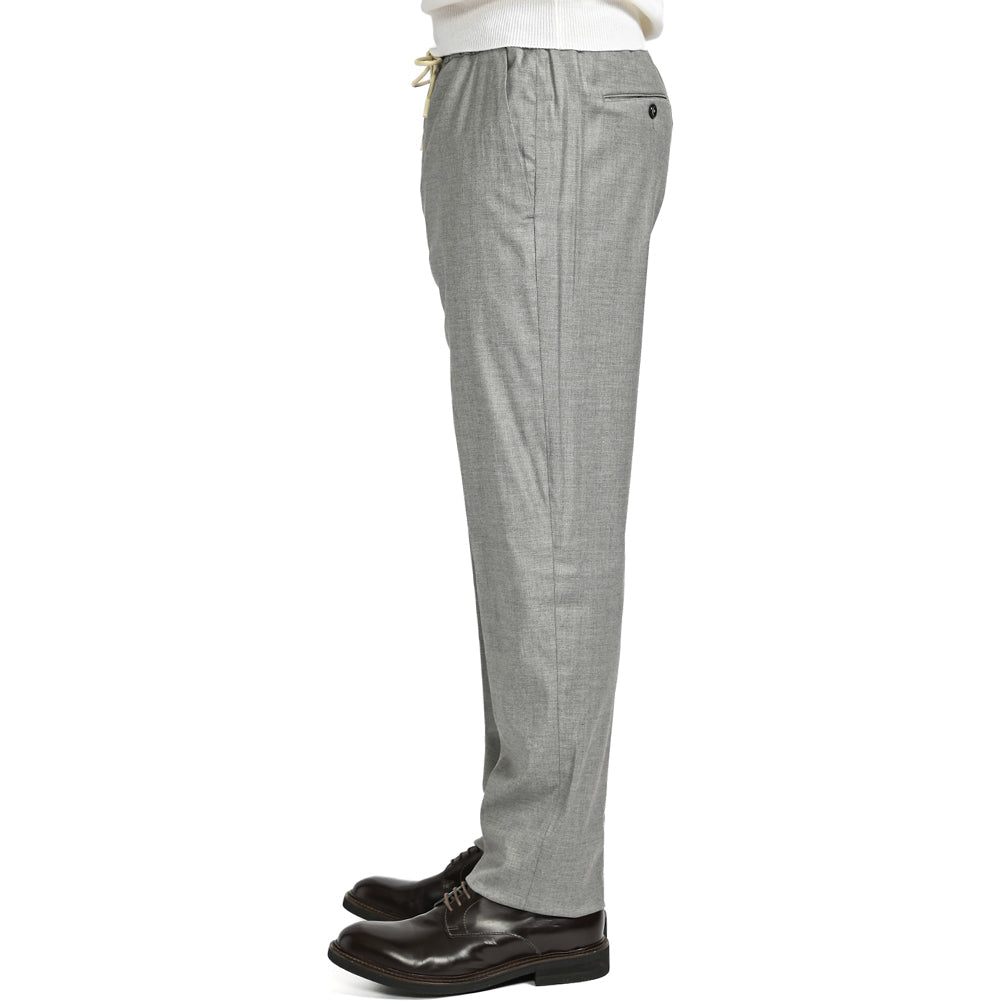 SALE|PT TORINO EDGE FREEDOM FIT ヴァージンウールレーヨン ドローコードイージースラックス / PT01|410345 - 48|GUARDAROBA MILANO OFFICIAL STORE