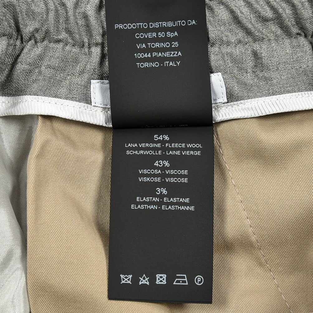 SALE|PT TORINO EDGE FREEDOM FIT ヴァージンウールレーヨン ドローコードイージースラックス / PT01|410345 - 48|GUARDAROBA MILANO OFFICIAL STORE