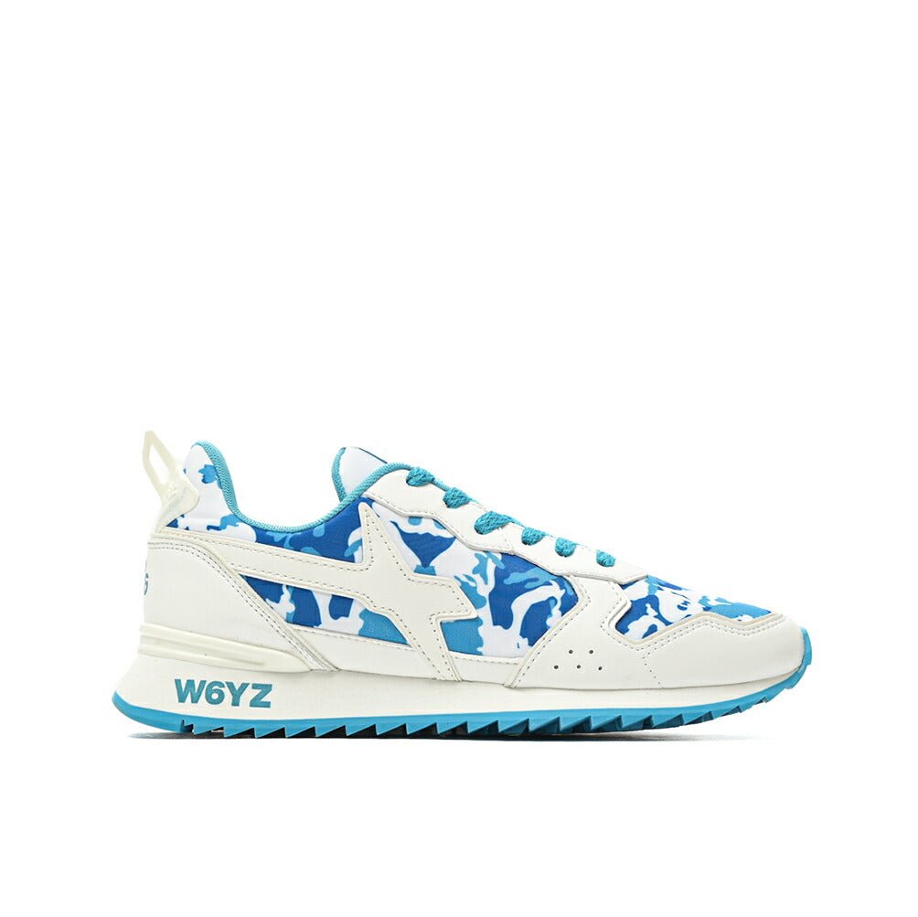 W6YZ JET - M 241 ナイロン×レザー ローカットコンビスニーカー / 日本限定モデル|411221 - 41|GUARDAROBA MILANO OFFICIAL STORE