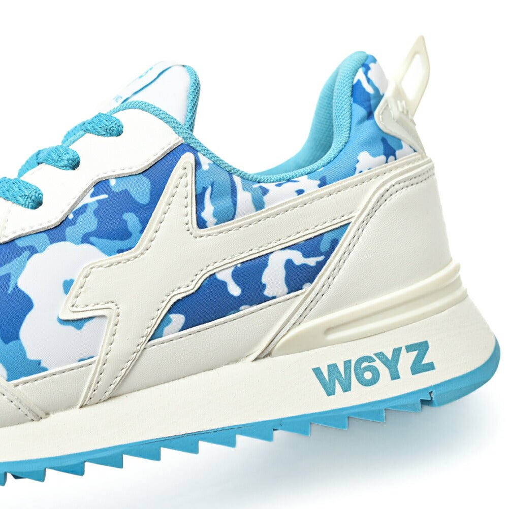 W6YZ JET - M 241 ナイロン×レザー ローカットコンビスニーカー / 日本限定モデル|411221 - 41|GUARDAROBA MILANO OFFICIAL STORE