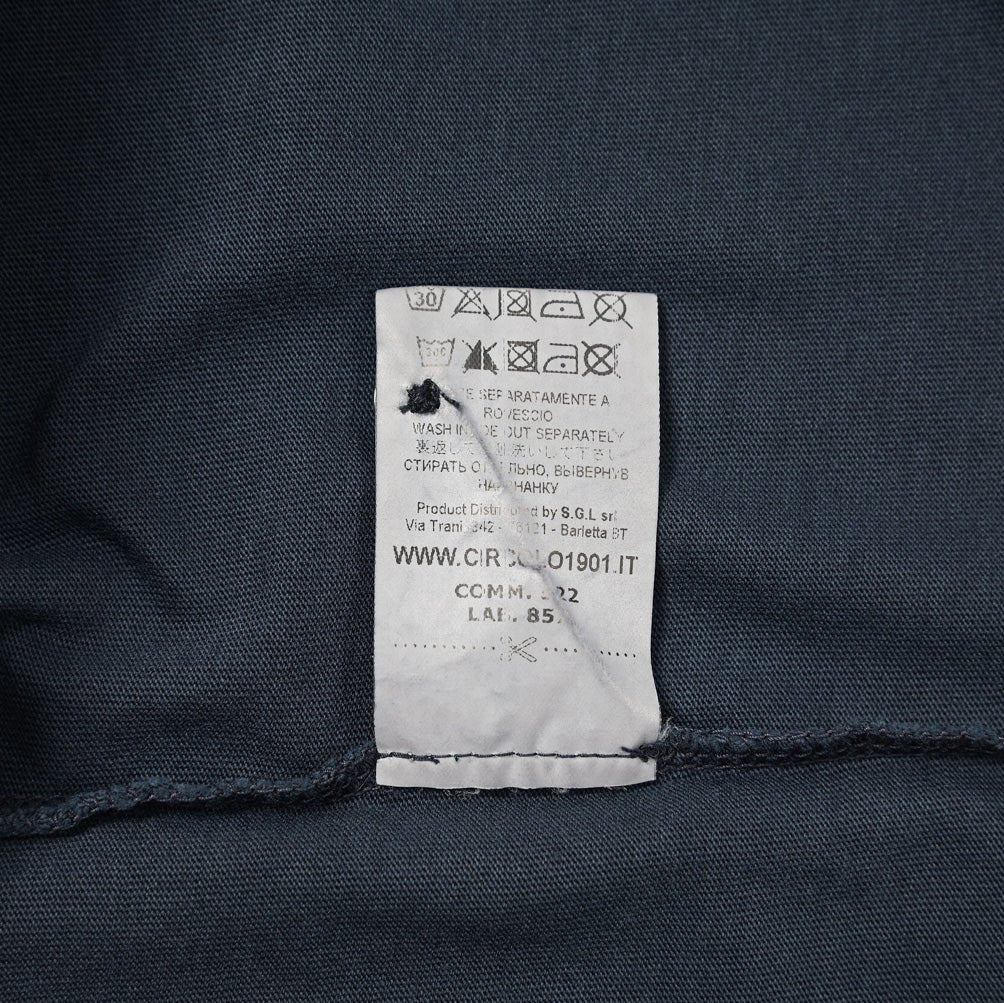 CIRCOLO 1901 コットンジャージー100% ヘンリーネックTシャツ|402223 - S|GUARDAROBA MILANO OFFICIAL STORE