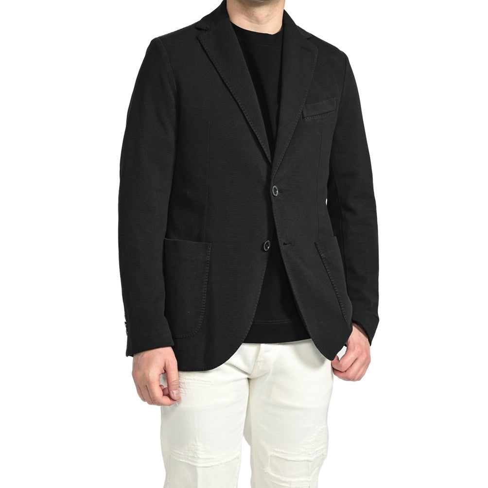 24SS CIRCOLO 1901 ストレッチコットンジャージー 2Bシングルイージージャケット|GUARDAROBA MILANO OFFICIAL STORE