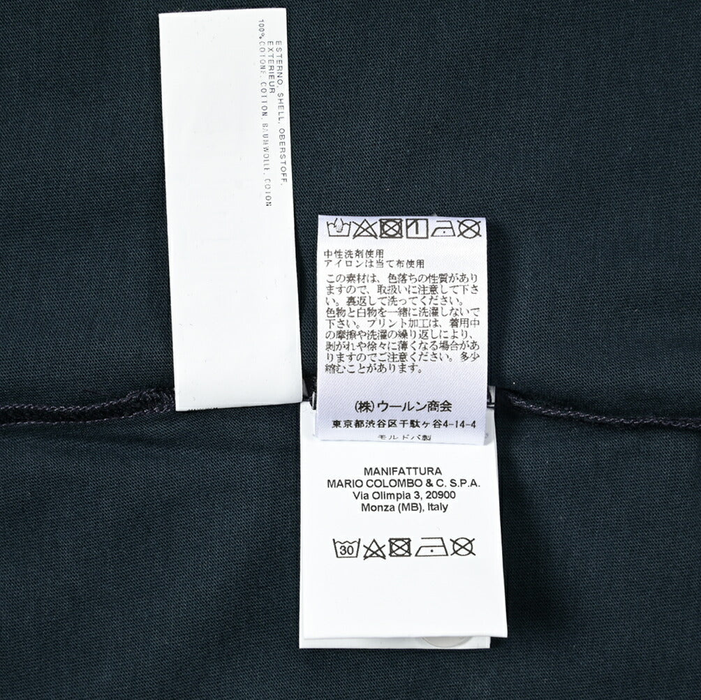 24SS COLMAR ORGINALS コットン100% ヘンリーネック半袖Tシャツ|GUARDAROBA MILANO OFFICIAL STORE