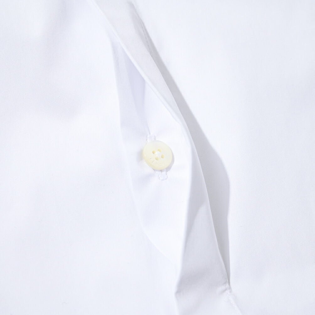 FENDI コットン100% 刺繍ロゴ 比翼シャツ|400395 - 40|GUARDAROBA MILANO OFFICIAL STORE