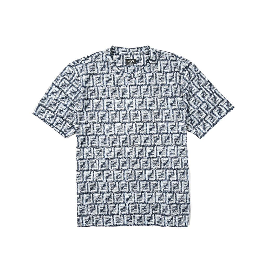 24SS FENDI コットン100%クルーネック半袖Tシャツ|GUARDAROBA MILANO OFFICIAL STORE