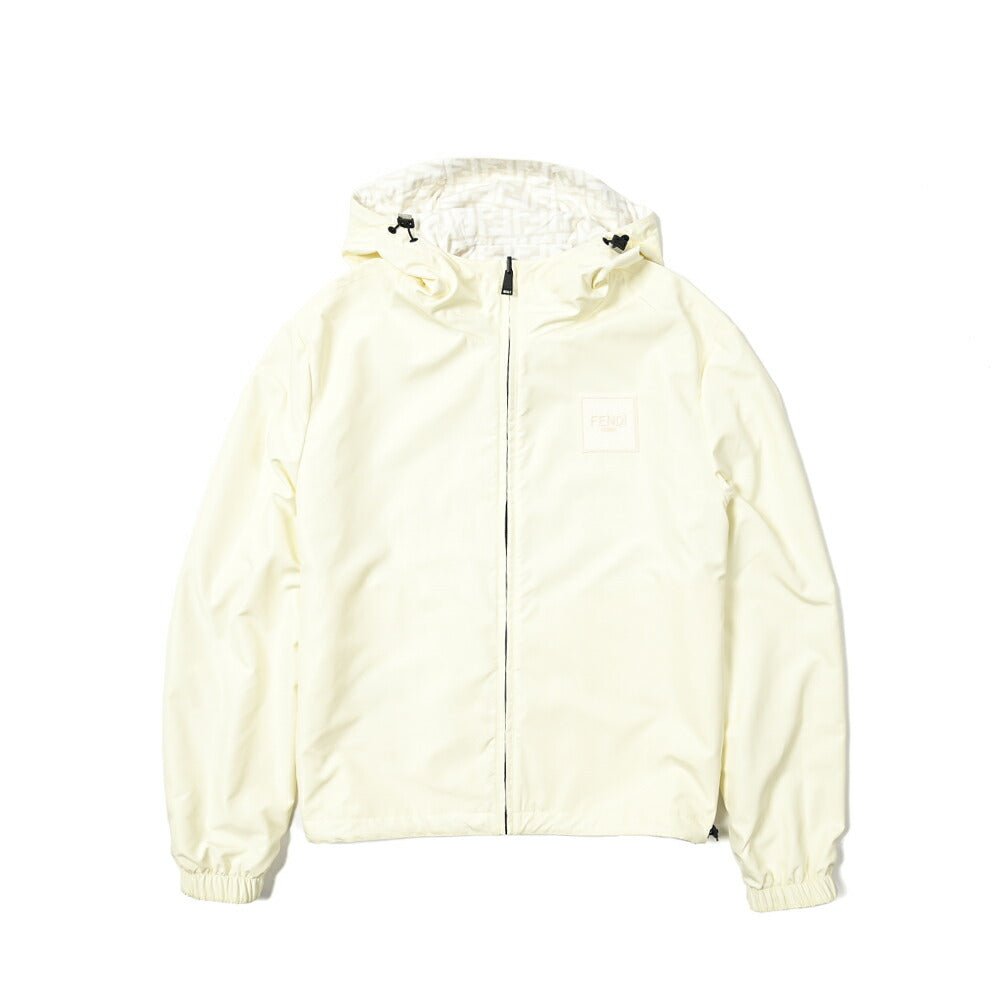 FENDI FFロゴ ナイロン100% リバーシブルフード付きブルゾン|400389 - 50|GUARDAROBA MILANO OFFICIAL STORE