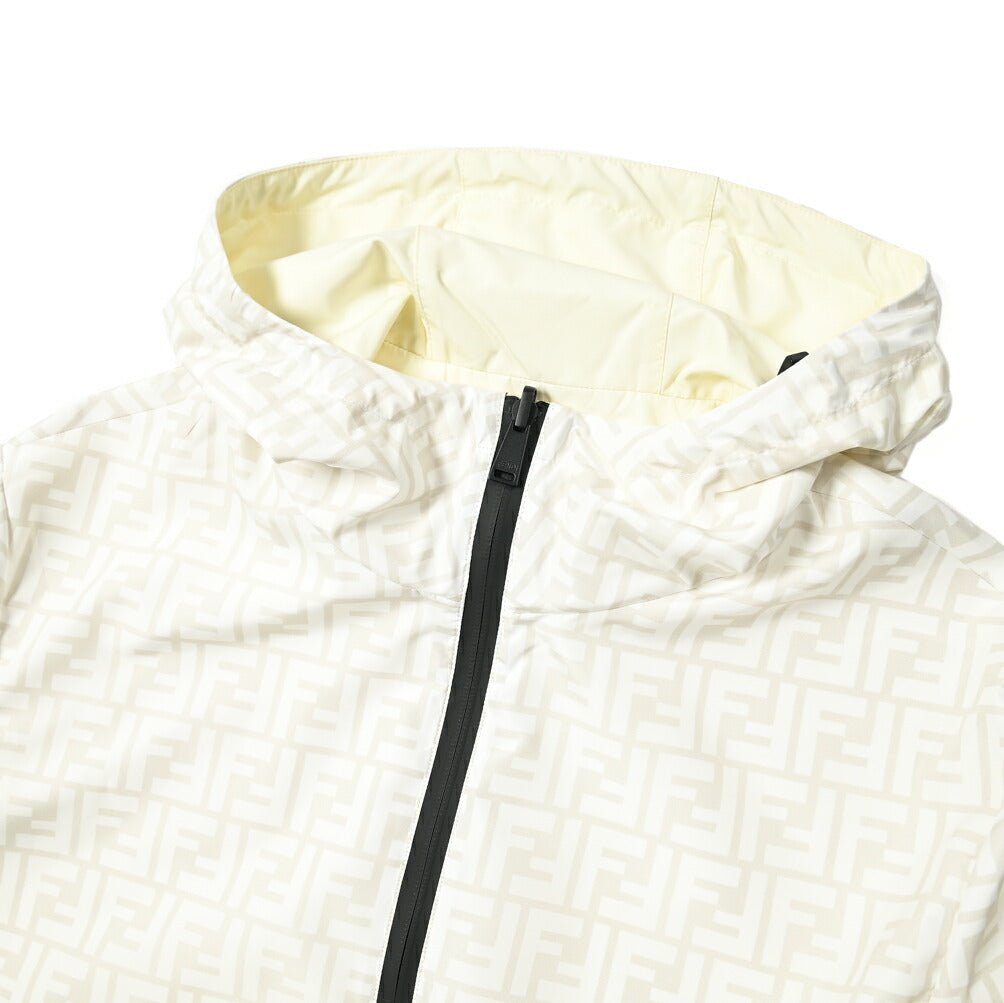 FENDI FFロゴ ナイロン100% リバーシブルフード付きブルゾン|400389 - 50|GUARDAROBA MILANO OFFICIAL STORE