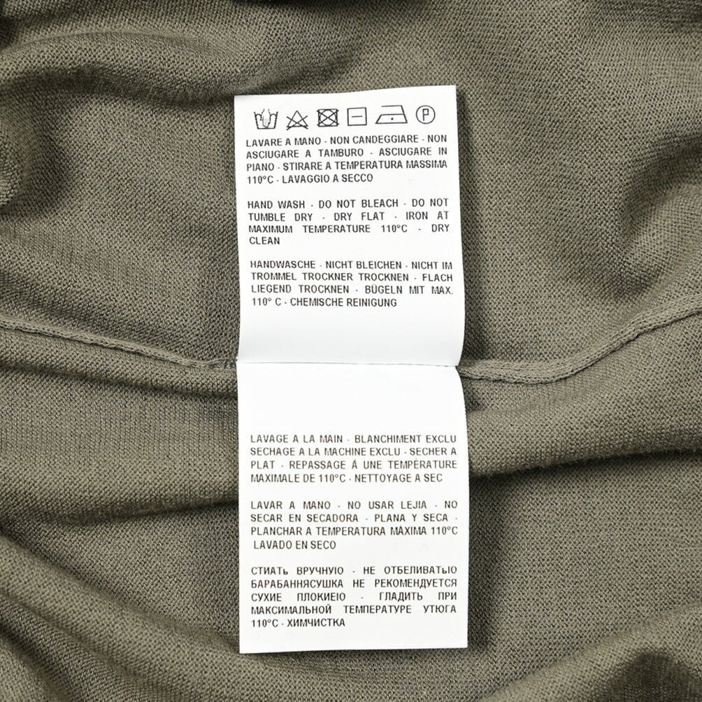24SS GRAN SASSO コットン100% クルーネックハイゲージニットTシャツ|GUARDAROBA MILANO OFFICIAL STORE