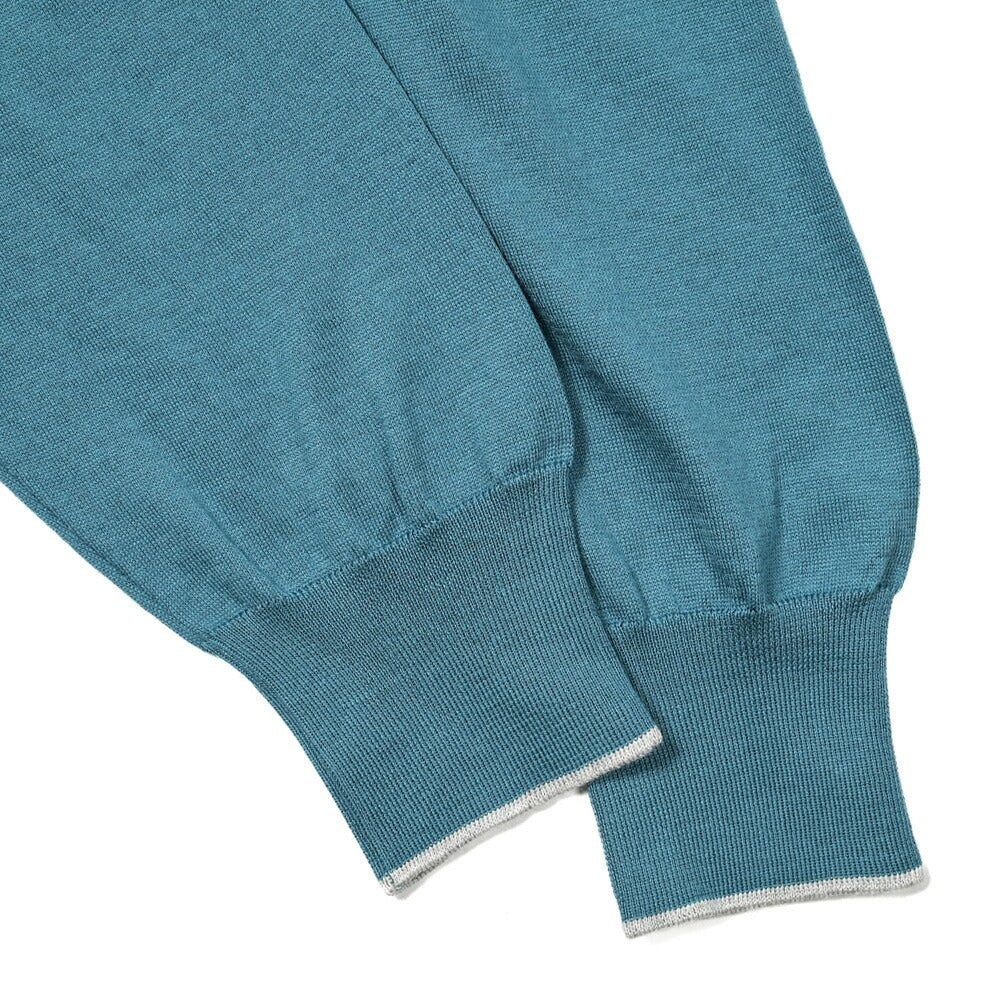 SALE|GRAN SASSO シルクコットン クルーネックサマーニットセーター / SLOWEAR|404300 - 50|GUARDAROBA MILANO OFFICIAL STORE