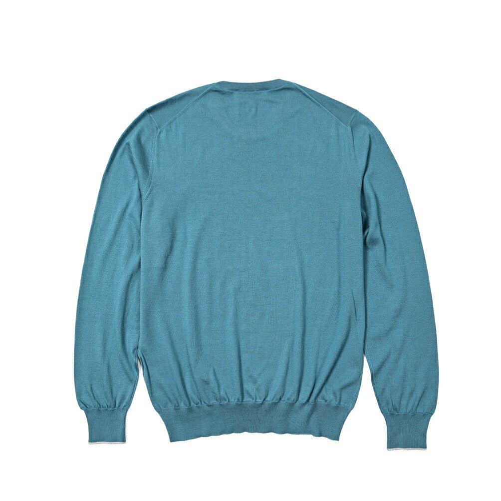 SALE|GRAN SASSO シルクコットン クルーネックサマーニットセーター / SLOWEAR|404300 - 50|GUARDAROBA MILANO OFFICIAL STORE