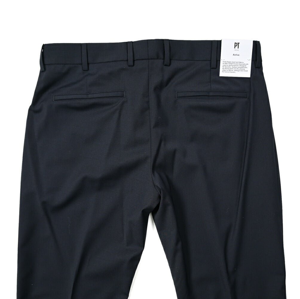 SALE|PT TORINO ACTIVE EPSILON 高機能ストレッチウール 裾ジップジョガースラックス / PT01 KULT|405291 - A - 48|GUARDAROBA MILANO OFFICIAL STORE