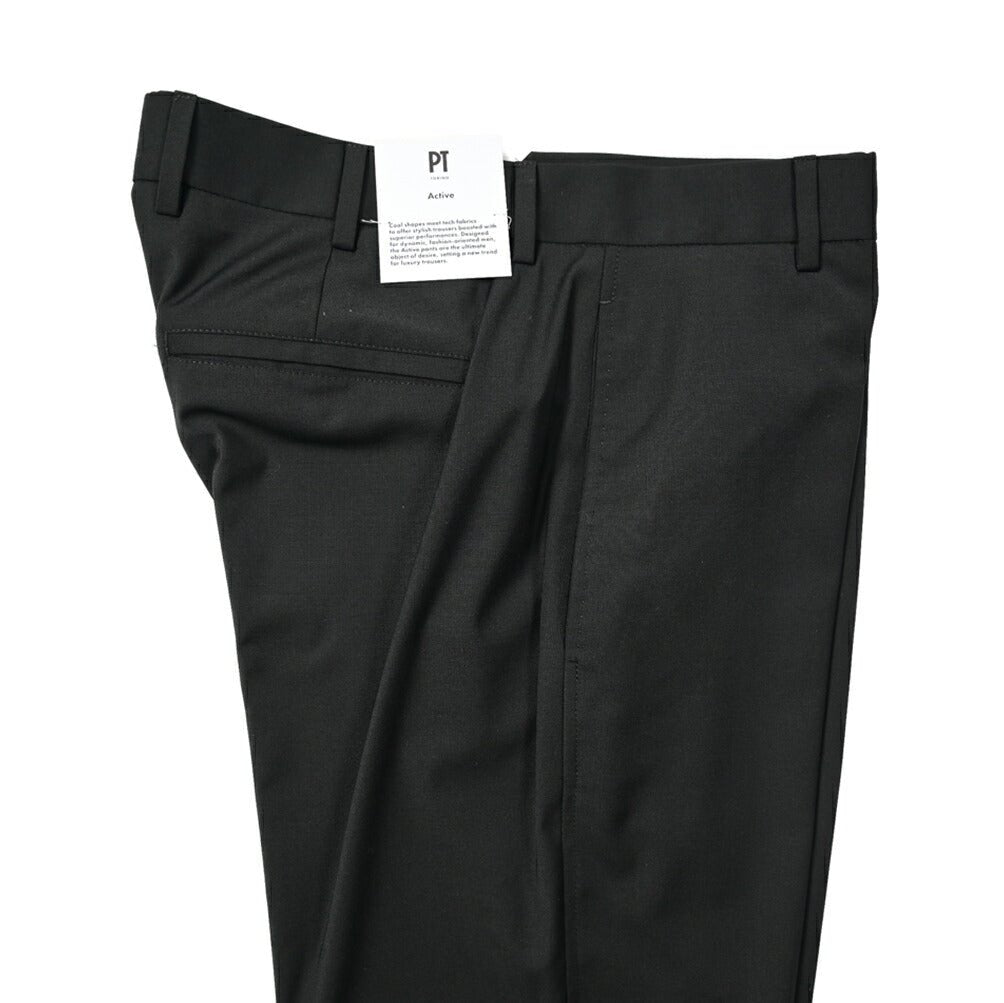 SALE|PT TORINO ACTIVE EPSILON 高機能ストレッチウール 裾ジップジョガースラックス / PT01 KULT|405291 - A - 48|GUARDAROBA MILANO OFFICIAL STORE