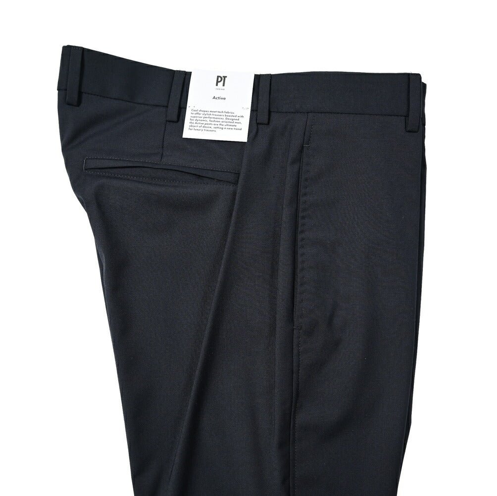 SALE|PT TORINO ACTIVE EPSILON 高機能ストレッチウール 裾ジップジョガースラックス / PT01 KULT|405291 - A - 48|GUARDAROBA MILANO OFFICIAL STORE