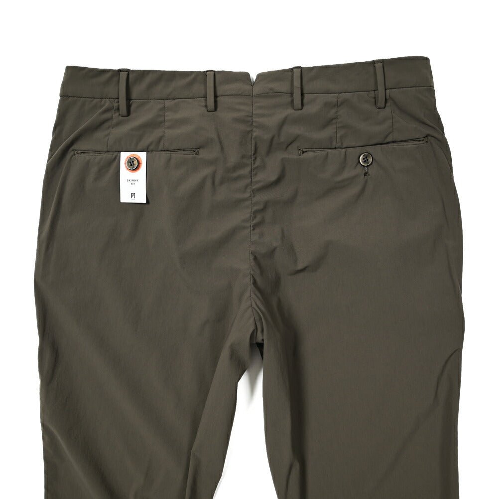 SALE|PT TORINO ACTIVE SKINNY FIT 高機能ストレッチナイロン ノータックイージースラックス / PT01 KULT|405477 - A - 52|GUARDAROBA MILANO OFFICIAL STORE