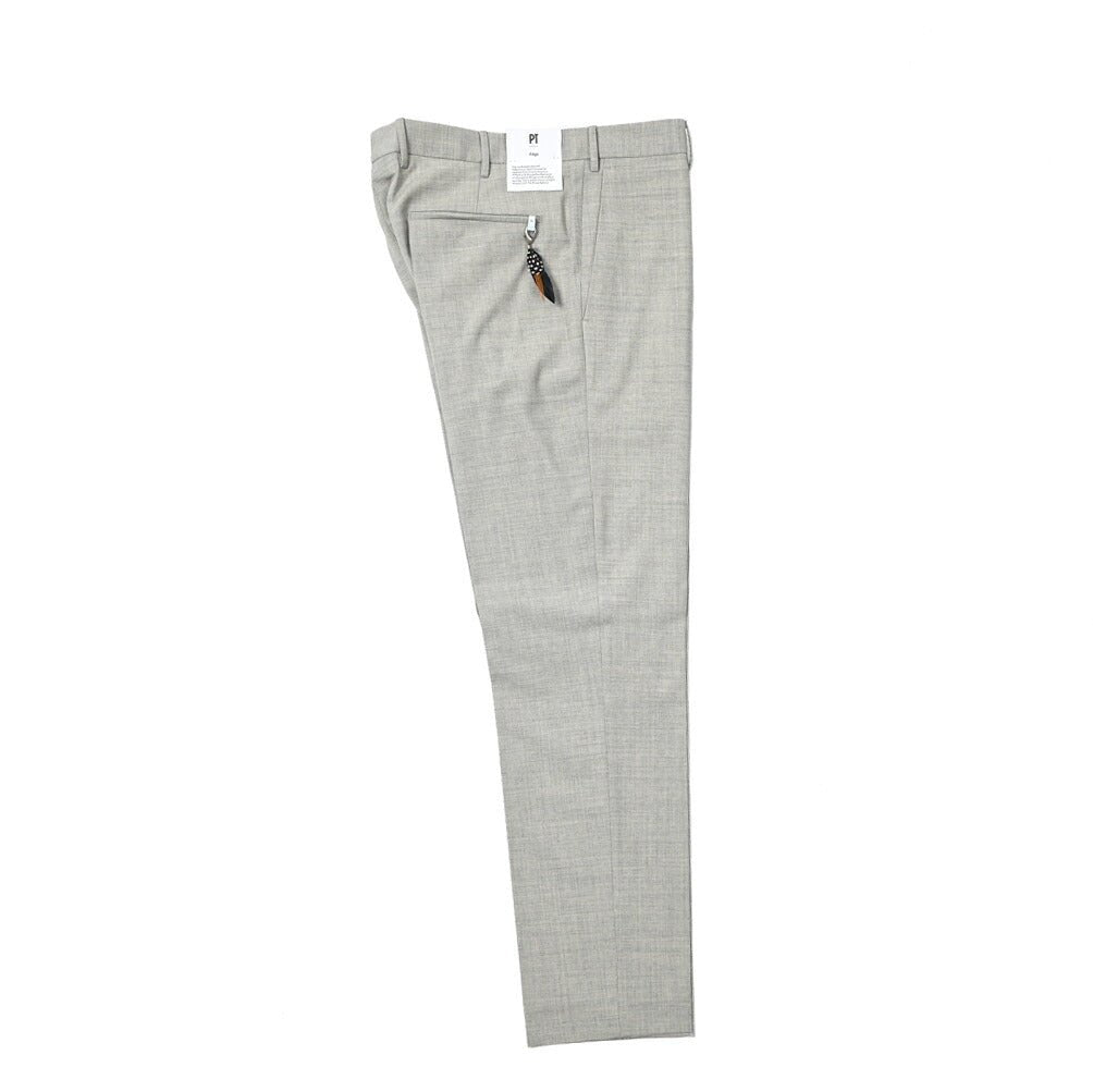 SALE|PT TORINO EDGE DIECI ストレッチウール ノータックテーパードスラックス / PT01|405331 - A - 44|GUARDAROBA MILANO OFFICIAL STORE