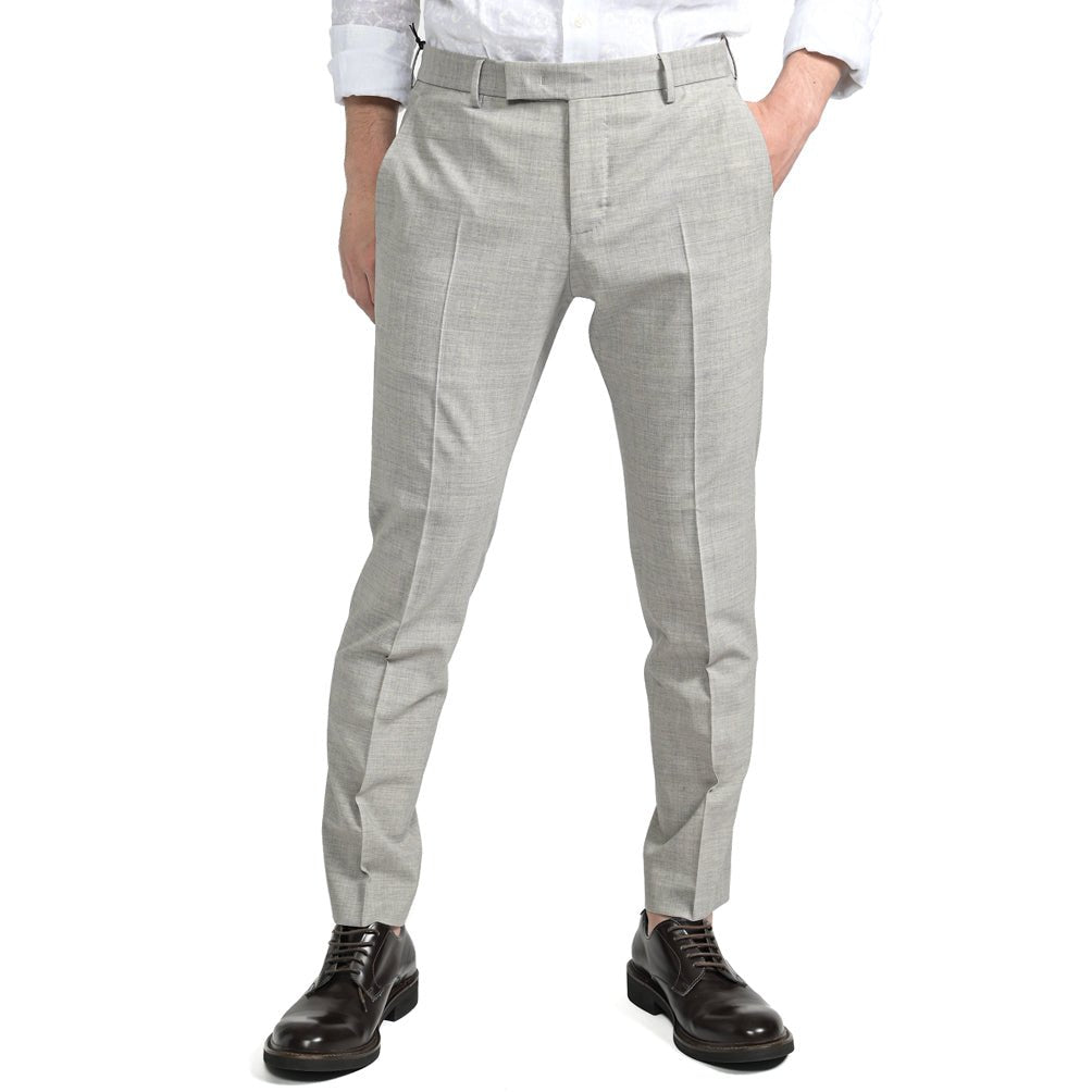 SALE|PT TORINO EDGE DIECI ストレッチウール ノータックテーパードスラックス / PT01|405331 - A - 44|GUARDAROBA MILANO OFFICIAL STORE