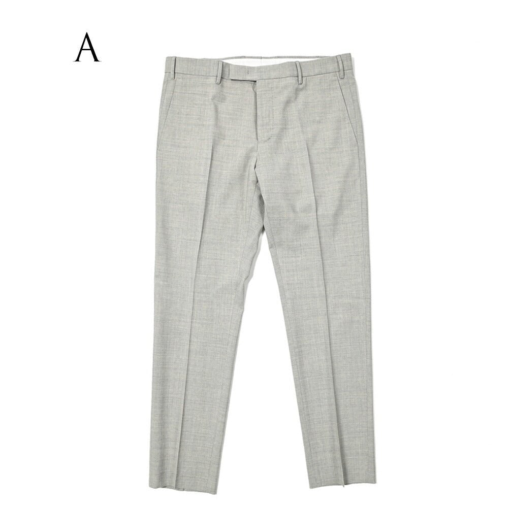 SALE|PT TORINO EDGE DIECI ストレッチウール ノータックテーパードスラックス / PT01|405331 - A - 44|GUARDAROBA MILANO OFFICIAL STORE