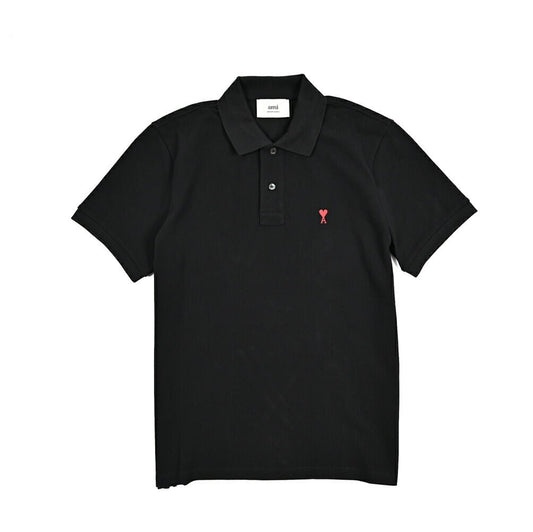 25 - 26AW AMI PARIS コットン100% ワンポイントロゴポロシャツ|426533 - S|GUARDAROBA MILANO OFFICIAL STORE