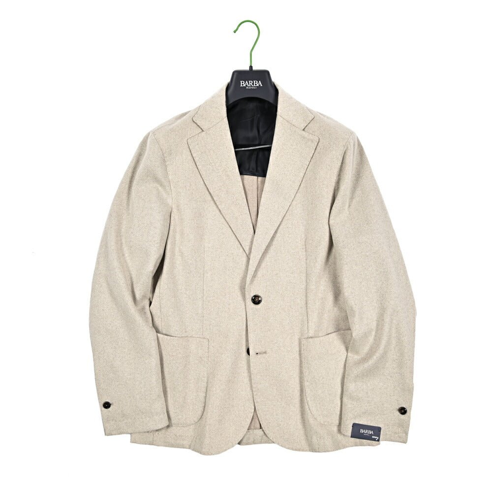 25 - 26AW BARBA カシミヤ100% 2Bシングル テーラードスーツ / EASY J MONO|427476-48|GUARDAROBA MILANO OFFICIAL STORE