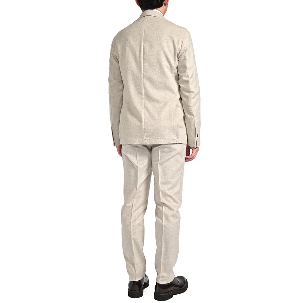 25 - 26AW BARBA カシミヤ100% 2Bシングル テーラードスーツ / EASY J MONO|427476-48|GUARDAROBA MILANO OFFICIAL STORE