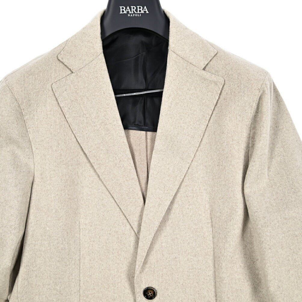 25 - 26AW BARBA カシミヤ100% 2Bシングル テーラードスーツ / EASY J MONO|427476-48|GUARDAROBA MILANO OFFICIAL STORE