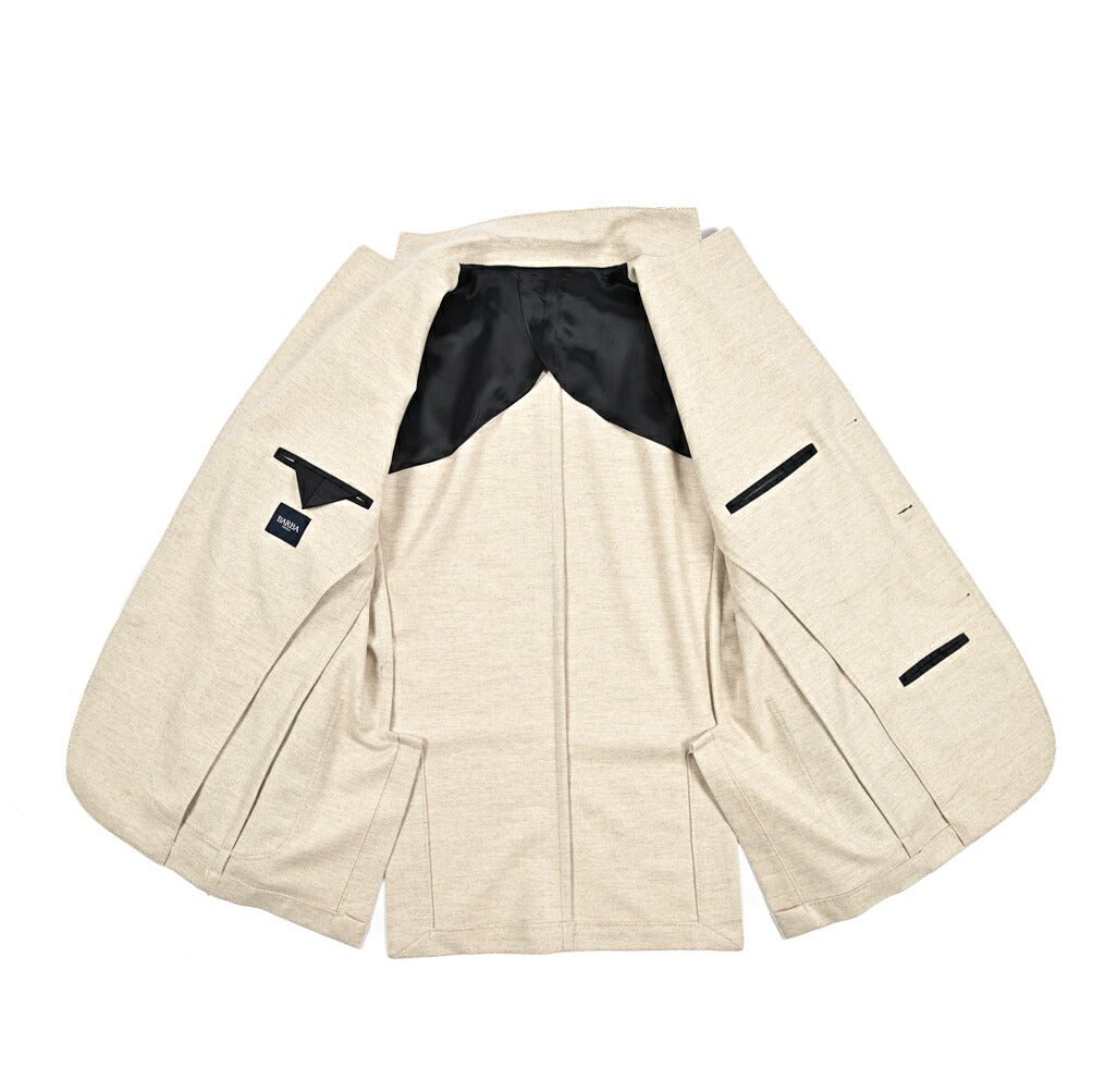 25 - 26AW BARBA ヴァージンウール100% 段返り3Bシングルテーラードジャケット / JACKET JIMMY|427496-44|GUARDAROBA MILANO OFFICIAL STORE