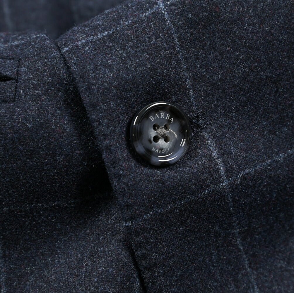 25 - 26AW BARBA ヴァージンウール100% 6Bダブルテーラードスーツ / SUIT SDP|427480-48|GUARDAROBA MILANO OFFICIAL STORE