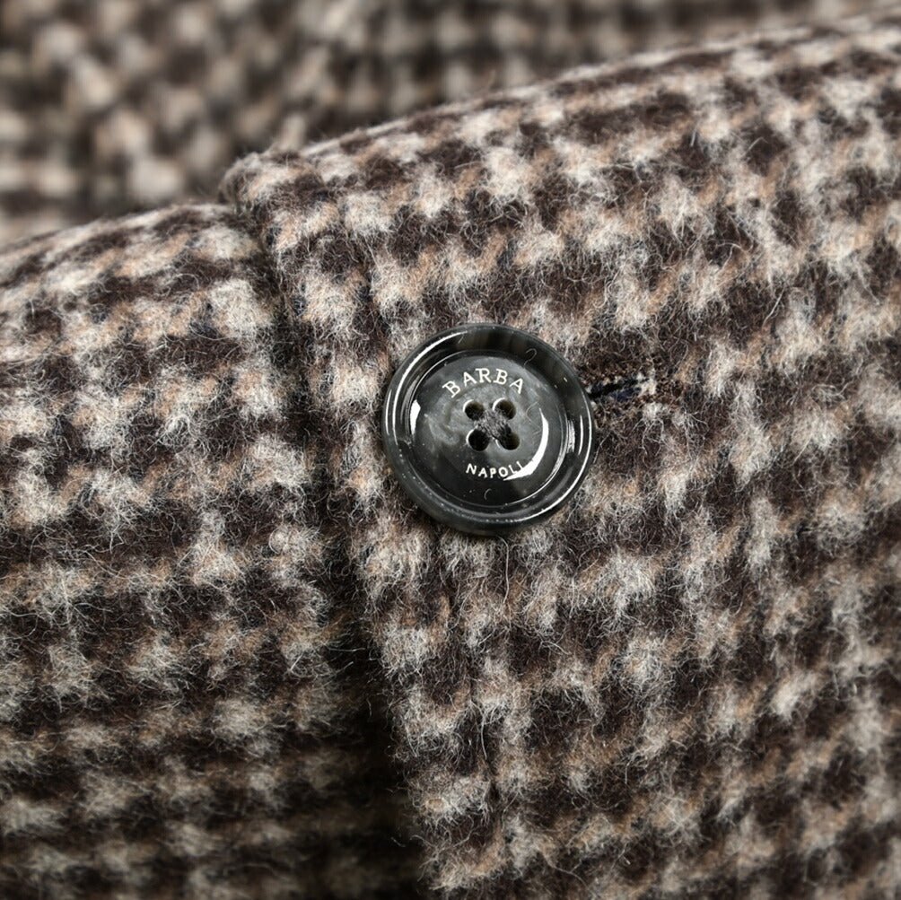 25 - 26AW BARBA アルパカウール 3Bシングル チェスターコート / COAT CKOBE|427505-44|GUARDAROBA MILANO OFFICIAL STORE