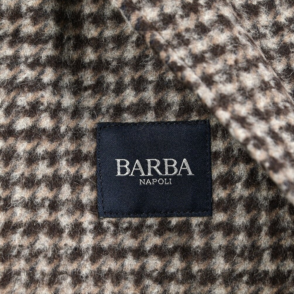 25 - 26AW BARBA アルパカウール 3Bシングル チェスターコート / COAT CKOBE|427505-44|GUARDAROBA MILANO OFFICIAL STORE