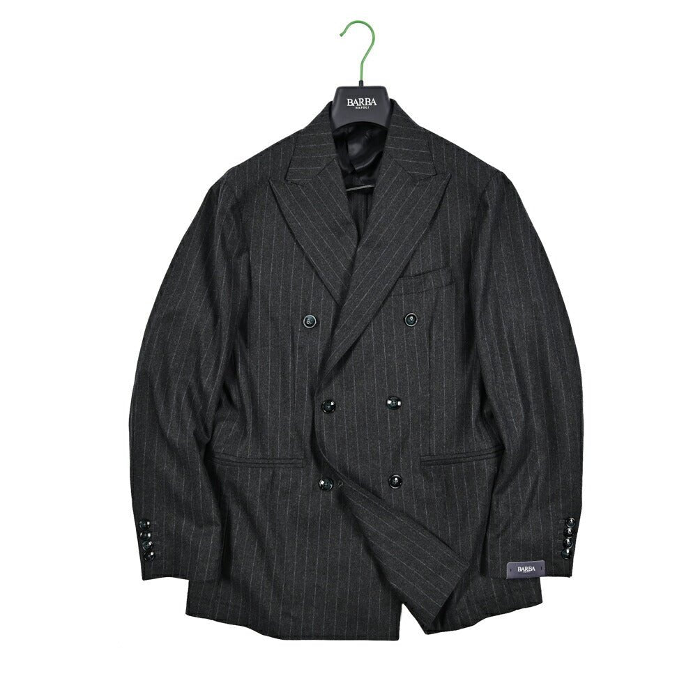 25 - 26AW BARBA ヴァージンウール 6Bダブルテーラードスーツ / SUIT SDP|427532-44|GUARDAROBA MILANO OFFICIAL STORE