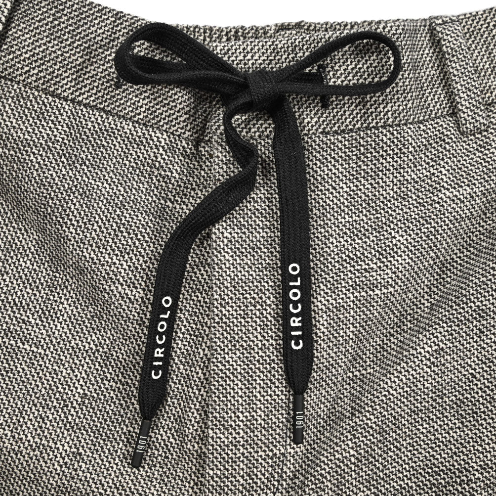 25 - 26AW CIRCOLO 1901 コットンジャージー ノータックイージースラックス (セットアップ対応)|425650 - 44|GUARDAROBA MILANO OFFICIAL STORE