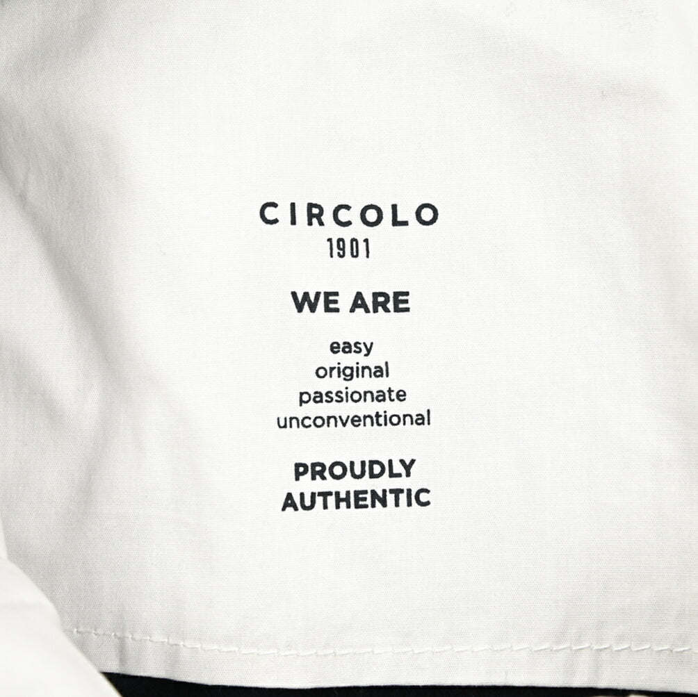 25 - 26AW CIRCOLO 1901 コットンジャージー ノータックイージースラックス (セットアップ対応)|425662 - 44|GUARDAROBA MILANO OFFICIAL STORE