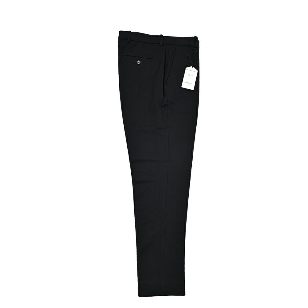 25 - 26AW CIRCOLO 1901 コットンジャージー ノータックイージースラックス (セットアップ対応)|425674 - 44|GUARDAROBA MILANO OFFICIAL STORE