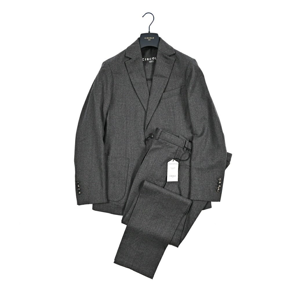 25 - 26AW CIRCOLO 1901 ストレッチウール ワンタックスラックス|427159-44|GUARDAROBA MILANO OFFICIAL STORE