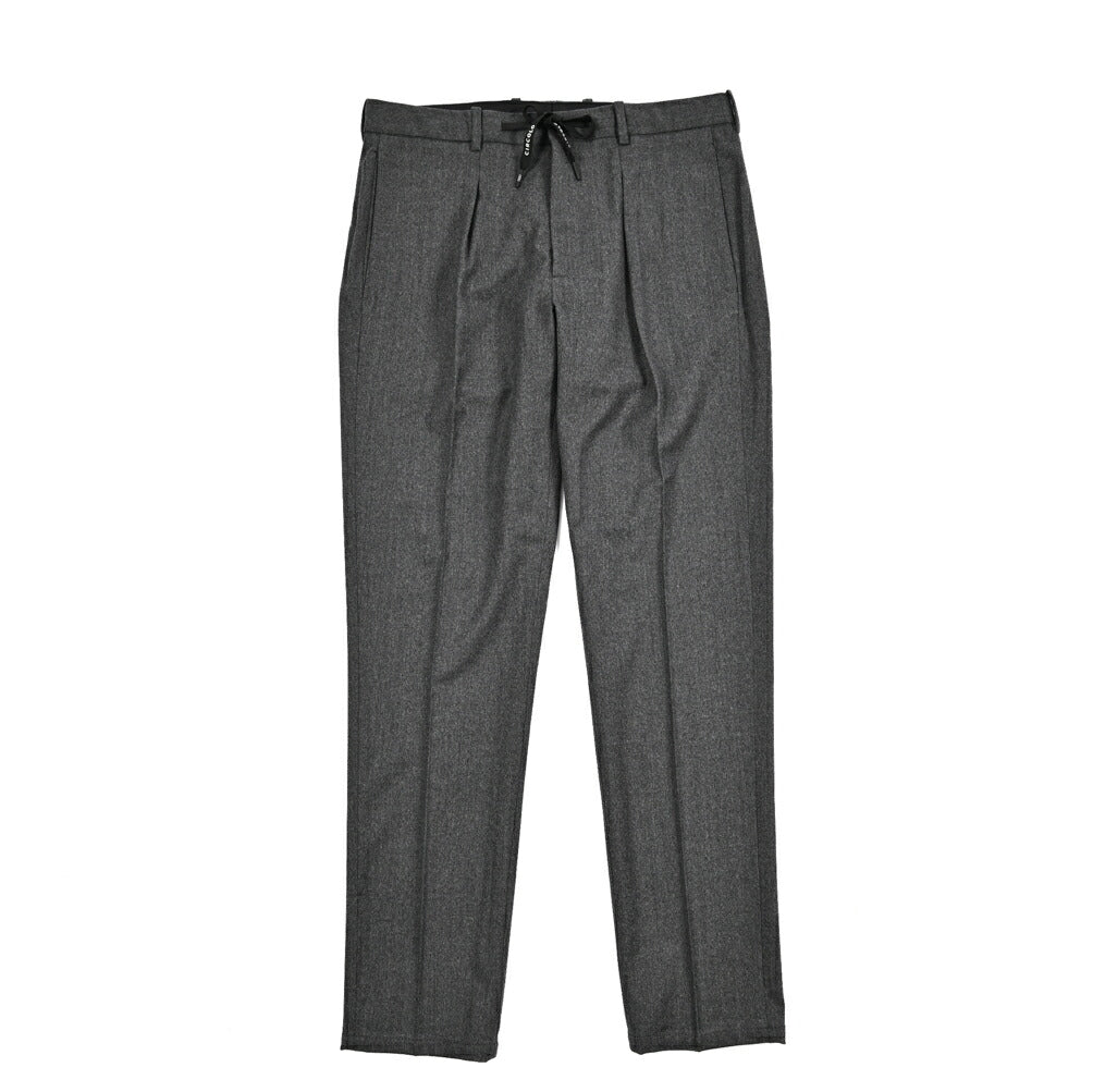 25 - 26AW CIRCOLO 1901 ストレッチウール ワンタックスラックス|427159-44|GUARDAROBA MILANO OFFICIAL STORE