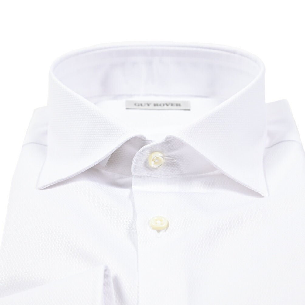 25 - 26AW GUY ROVER コットン100% ワイドカラードレスシャツ|427659-37|GUARDAROBA MILANO OFFICIAL STORE