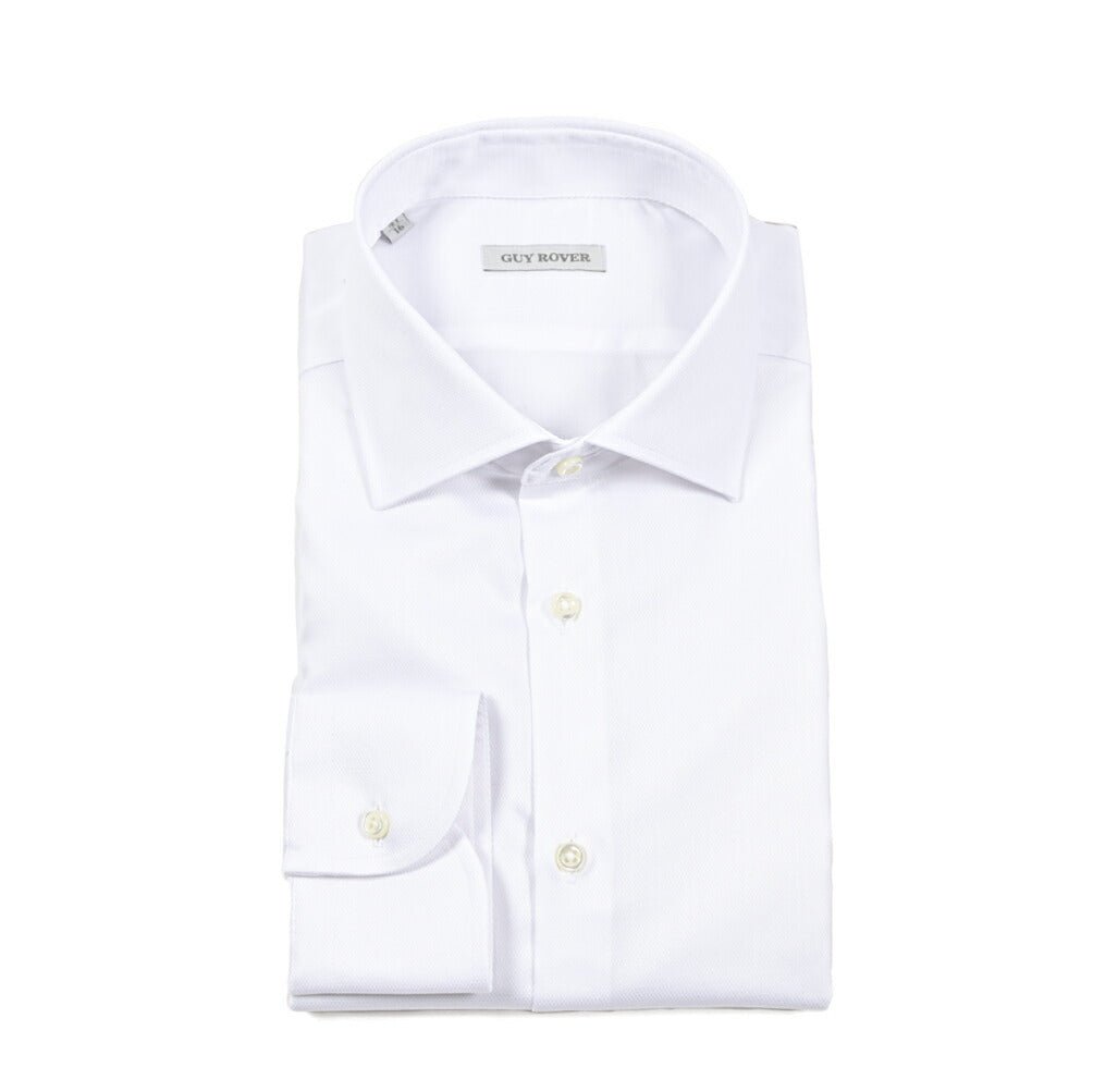 25 - 26AW GUY ROVER コットン100% ワイドカラードレスシャツ|427684-37|GUARDAROBA MILANO OFFICIAL STORE