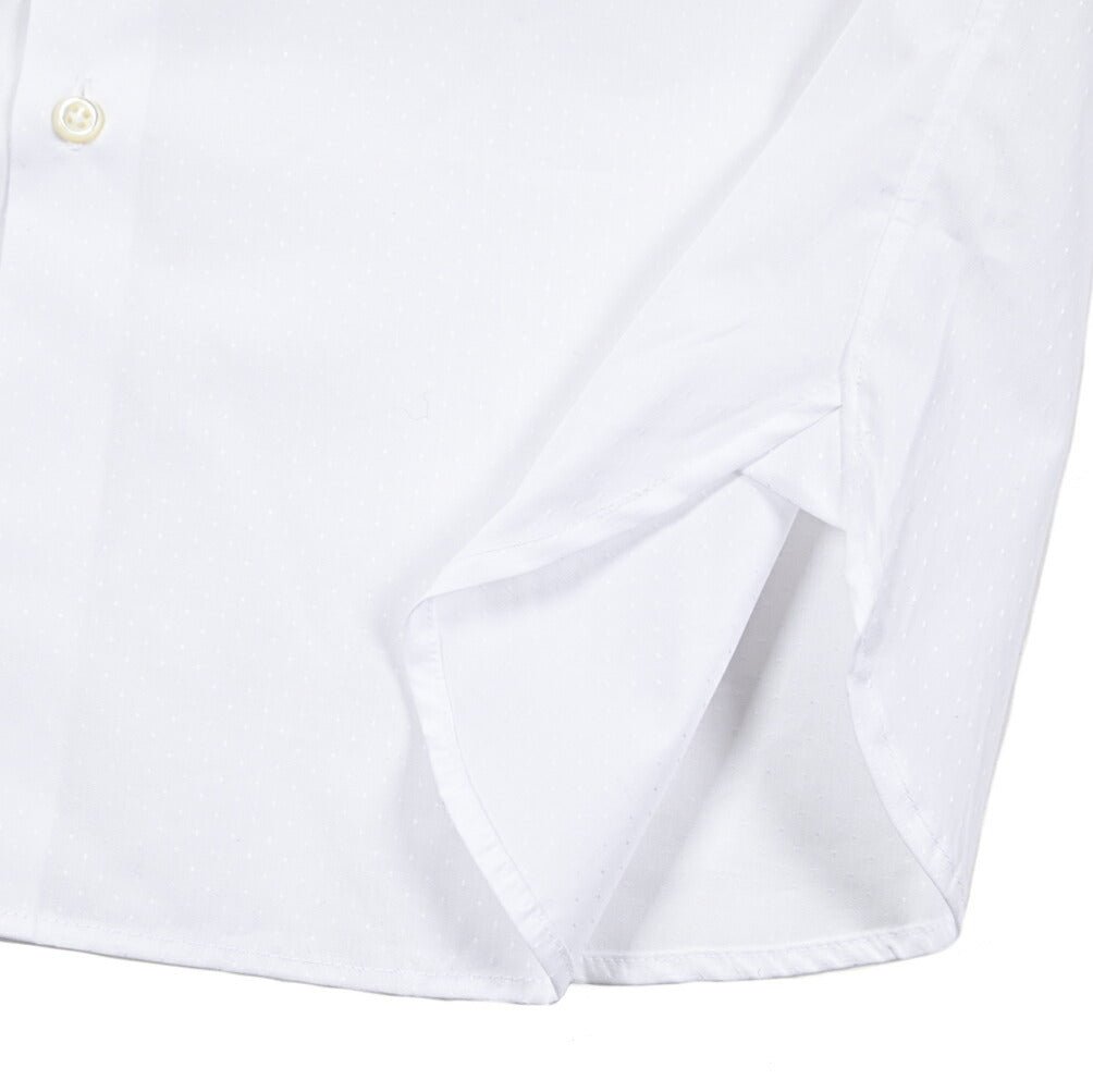 25 - 26AW GUY ROVER コットン100% ホリゾンタルカラー ドレスシャツ|427708-37|GUARDAROBA MILANO OFFICIAL STORE